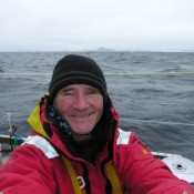Rounding Cape Horn the first time.